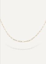 paperclip chain necklace from sb studio in canada