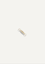 SB Studio gold eye charm with delicate pavé diamond detailing, designed for a bracelet.