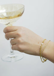 diamond bracelets in solid 14k gold from SB studio formerly the sparkle bar in yeg
