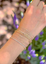 solid 14k charm bracelets for christmas at sb studio