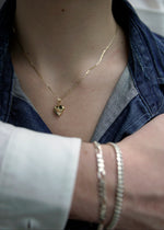 engravable custom locket on chain from sb studio in edmonton
