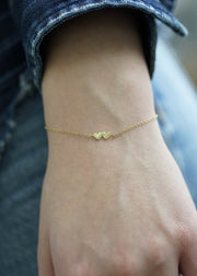 heart char bracelet from sb studio in canada