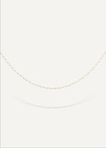 paperclip permanent jewelry solid gold edmonton