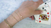 The Silver Heartship Charm Bracelet