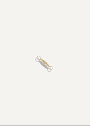 SB Studio gold eye charm with delicate pavé diamond detailing, designed for a bracelet.