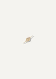SB Studio gold eye charm with delicate diamond accents for a bracelet