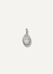 SB Studio silver engravable charm for customization in edmonton