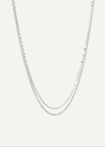 SB Studio Mariam gold diamond-cut cable chain necklace with delicate links for everyday wear.