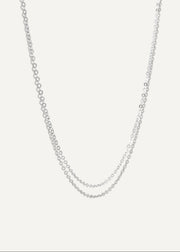 SB Studio Mariam gold diamond-cut cable chain necklace with delicate links for everyday wear.