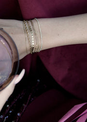 solid 14k gold bracelets with charms and diamonds from sb studio in canada