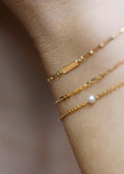 solid 14k engravable bar charm from sb studio yeg