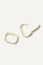 14k paperclip earrings at the sparkle bar in edmonton