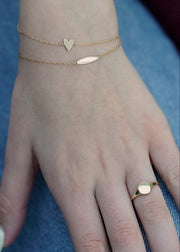 customizable solid gold bracelets in edmonton sb studio