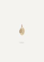 customizable solid gold locket from sb studio in edmonton