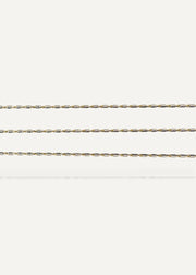 two toned raso necklace from sb studio in edmonton formerly the sparkle bar